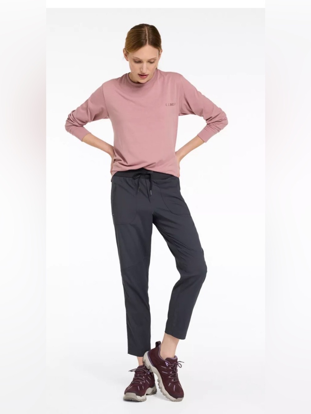 L.L. Bean Women's Vista Camp Pants, Slim-Leg Size Medium